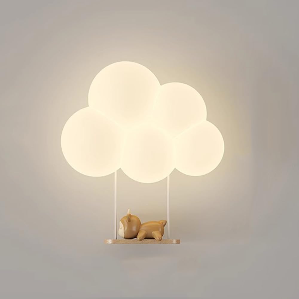 CloudGlow LED wandlamp kinderkamer