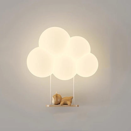 CloudGlow LED wandlamp kinderkamer
