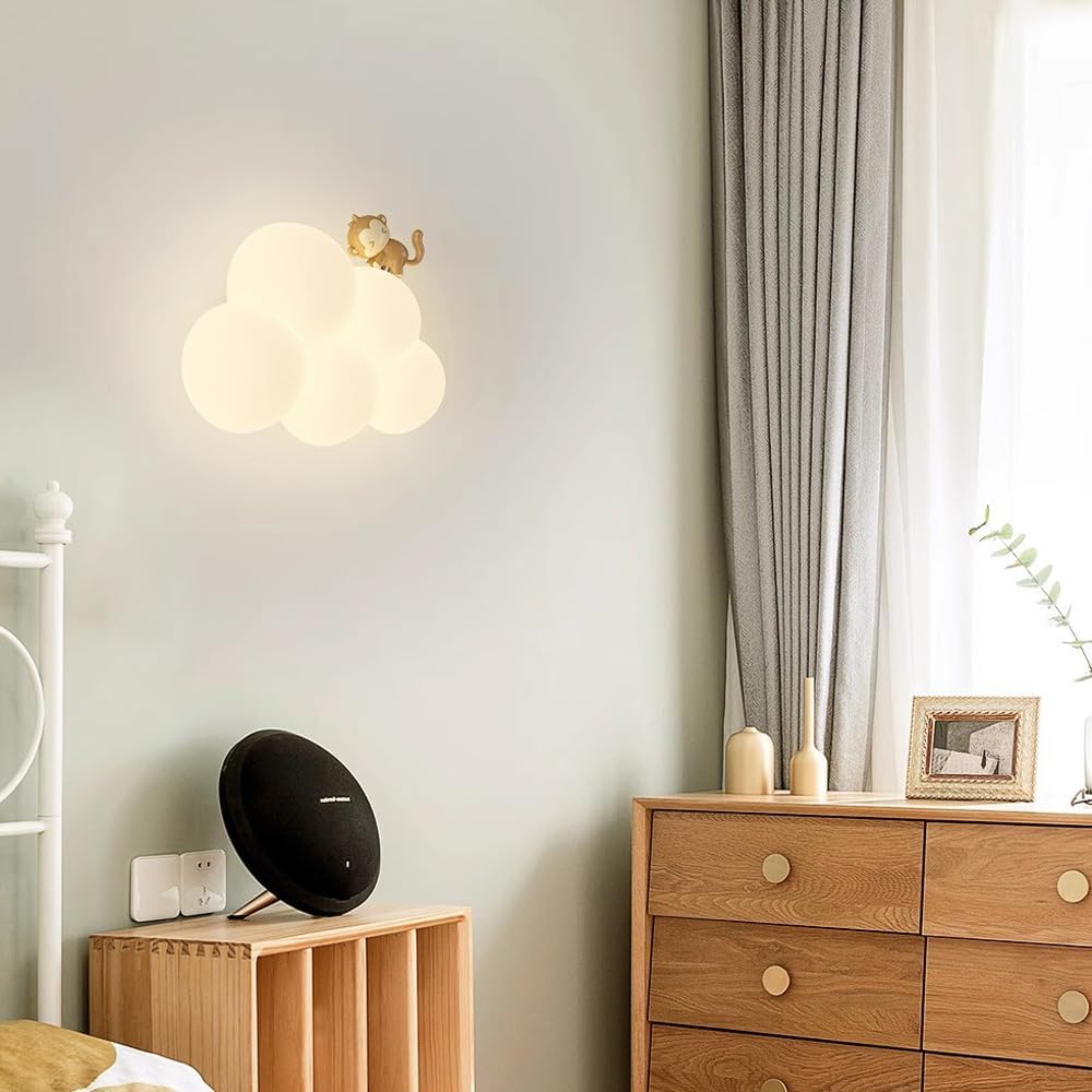 CloudGlow LED wandlamp kinderkamer