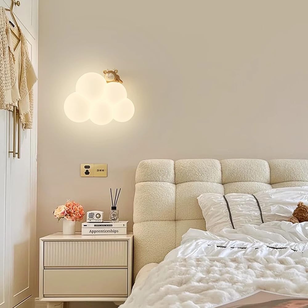 CloudGlow LED wandlamp kinderkamer