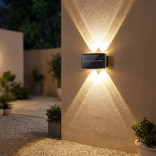 LuminaSolar LED wandlamp buiten