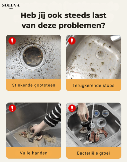 SinkGuard hygiënische afvoerfilter