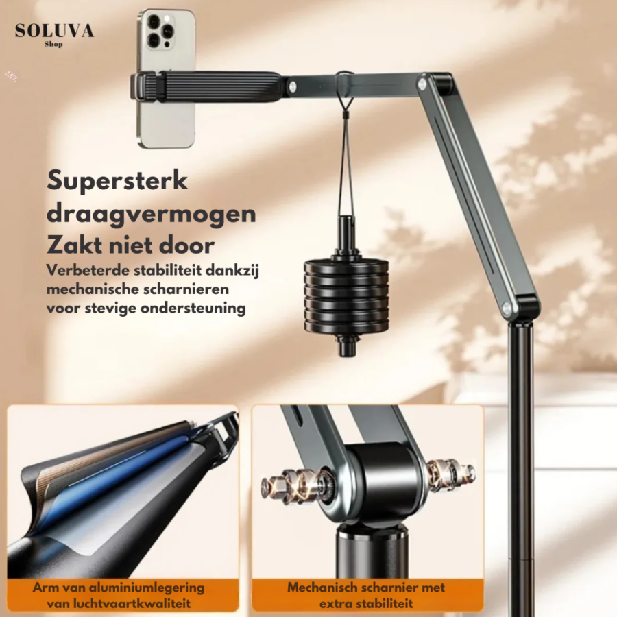 SmartStand verstelbare telefoon- en tabletstandaard