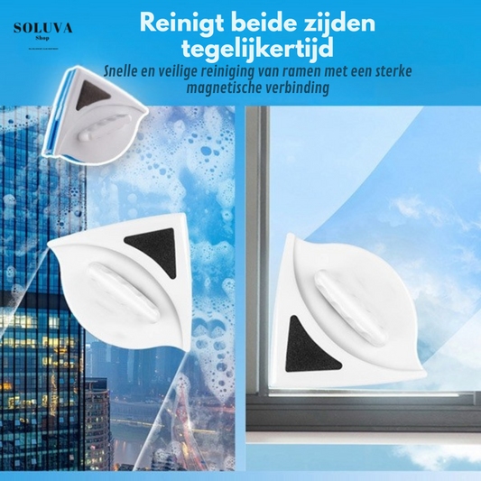 Magnetische dubbelzijdige ruitenreiniger