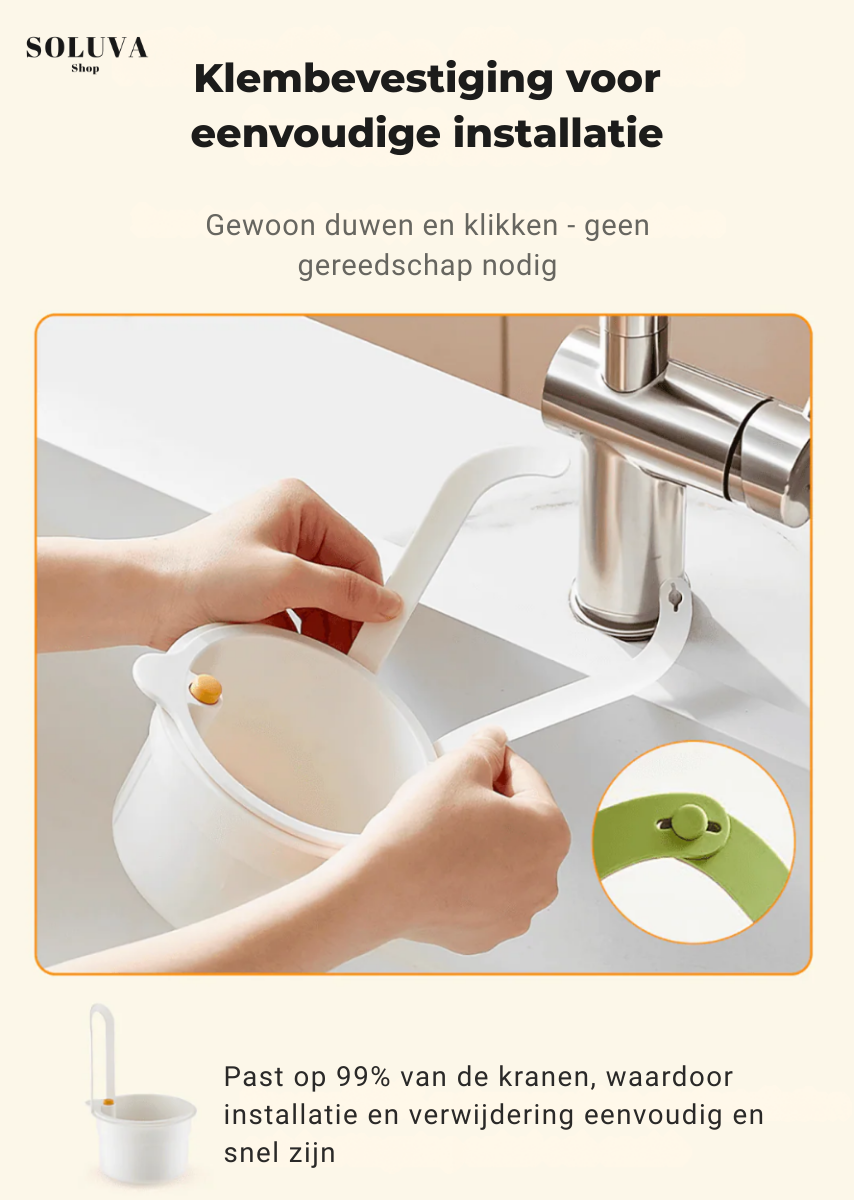 SinkGuard hygiënische afvoerfilter