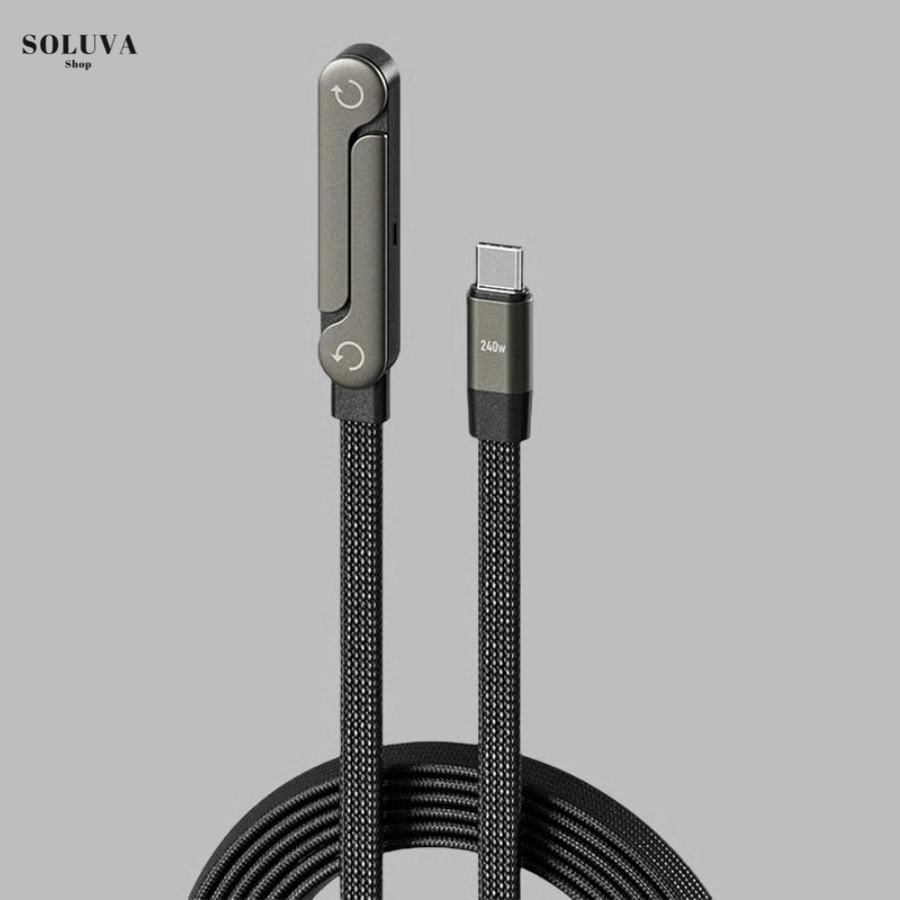 PowerStand 240W snelle USB-C kabel met standaard