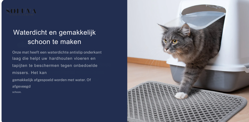 Vuil Vangende Kattenmat