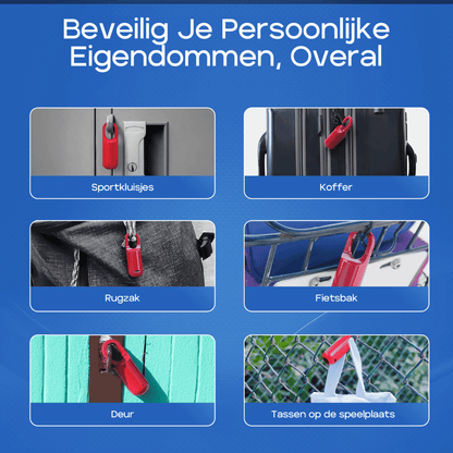 NenoTouch vingerafdruk hangslot