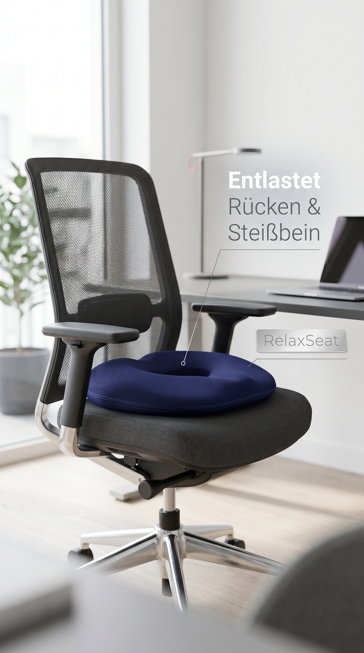 RelaxSeat orthopedisch zitkussen