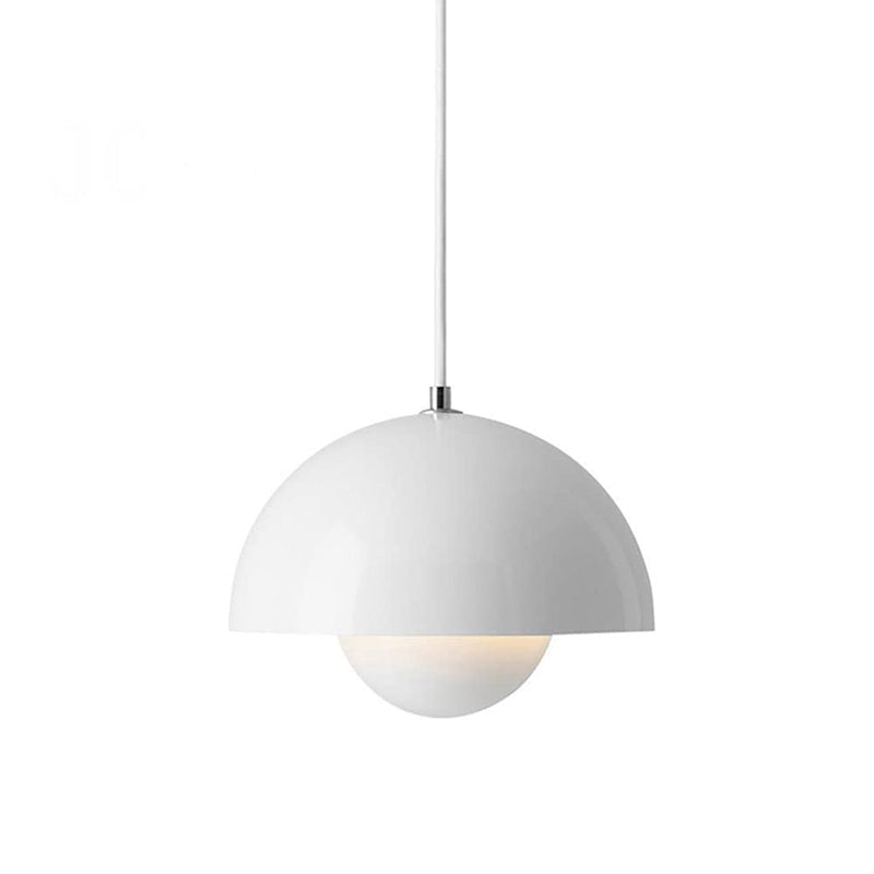 Scandinavische bloempot hanglamp met verstelbaar snoer