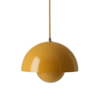 Scandinavische bloempot hanglamp met verstelbaar snoer