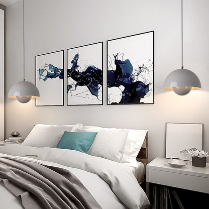 Scandinavische bloempot hanglamp met verstelbaar snoer
