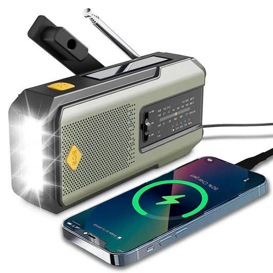 Multifunctionele Noodradio met Handgenerator