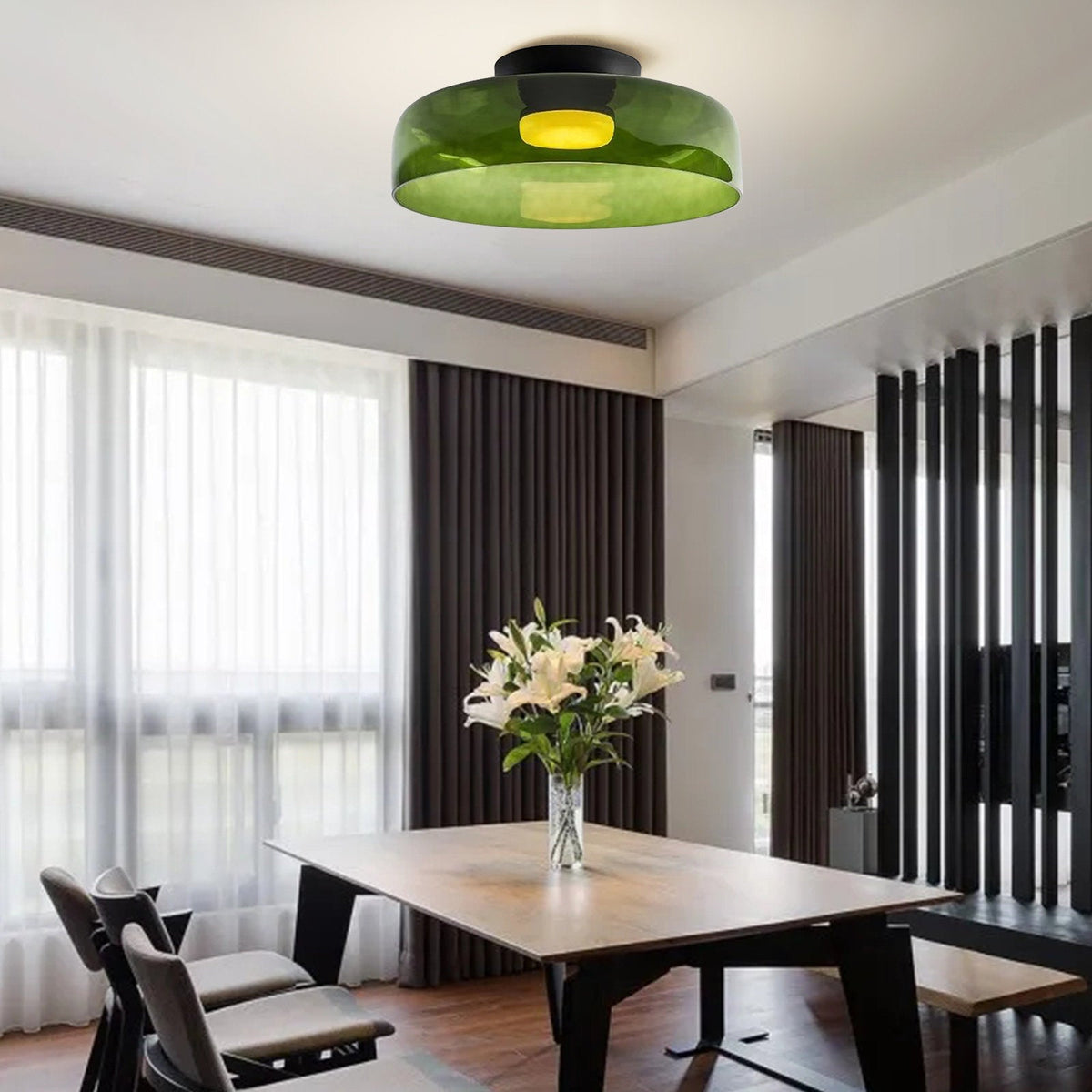 Lumio design glazen plafondlamp