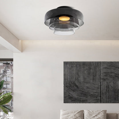 Lumio design glazen plafondlamp