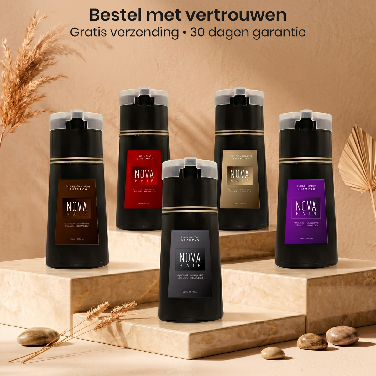 NovaHair instant kleurshampoo