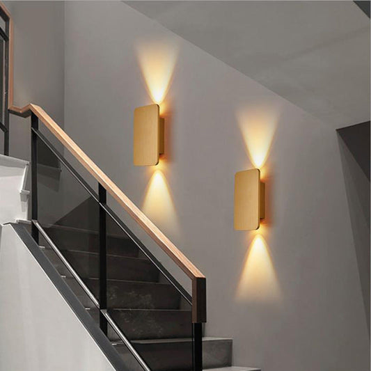Odior rechthoekige led-wandlamp