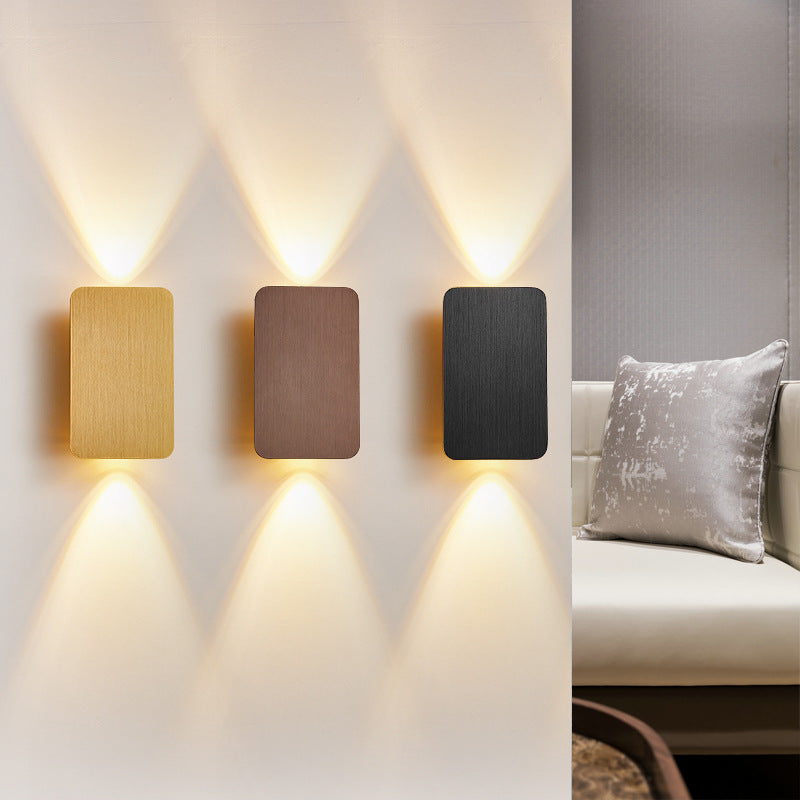Odior rechthoekige led-wandlamp
