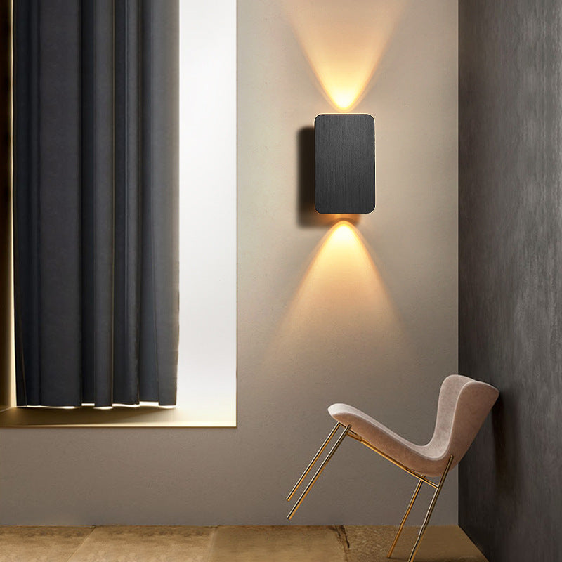 Odior rechthoekige led-wandlamp