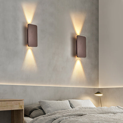 Odior rechthoekige led-wandlamp