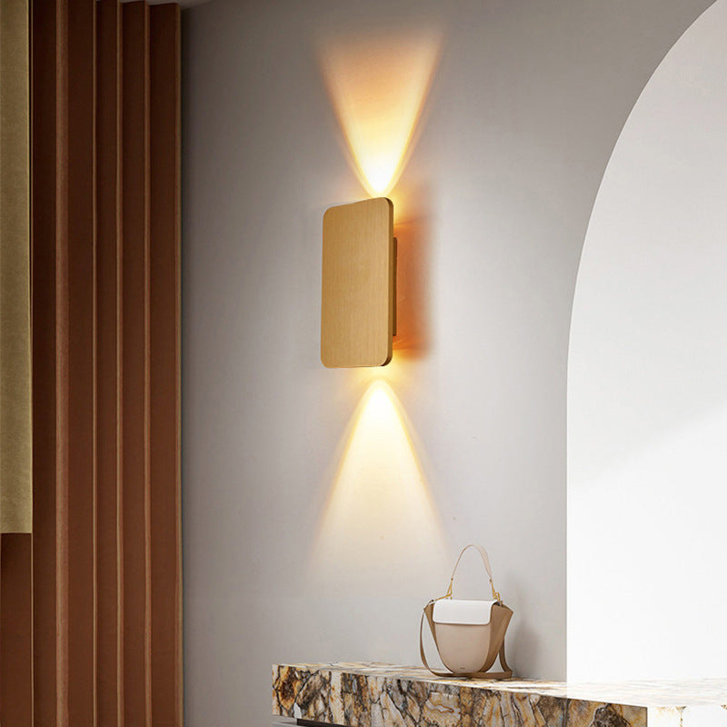 Odior rechthoekige led-wandlamp