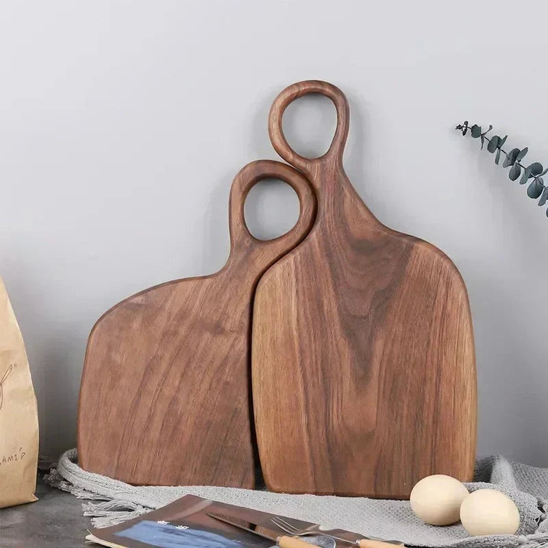 Walnoot dubbelzijdige houten snijplank