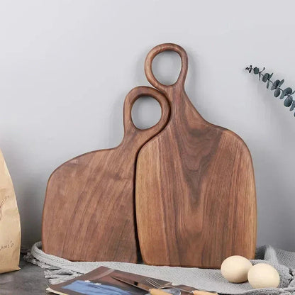 Walnoot dubbelzijdige houten snijplank