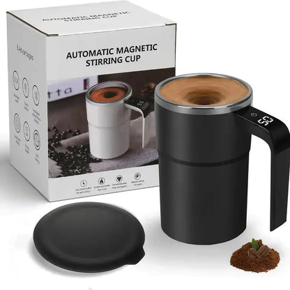 Draagbare zelfroerende koffiebeker
