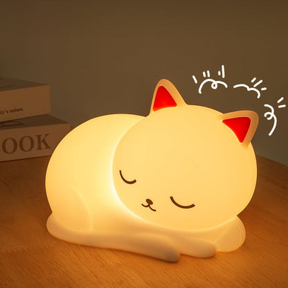 Lumio Jimmy siliconen kat nachtlamp