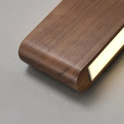 Oakline Light moderne houten wandlamp