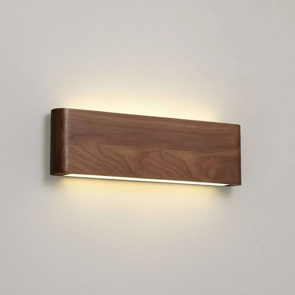 Oakline Light moderne houten wandlamp