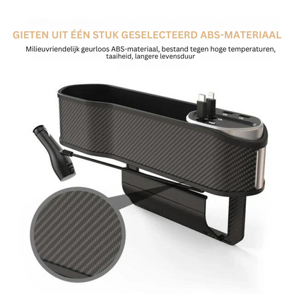 AutoSleek bekerhouder organizer met oplader