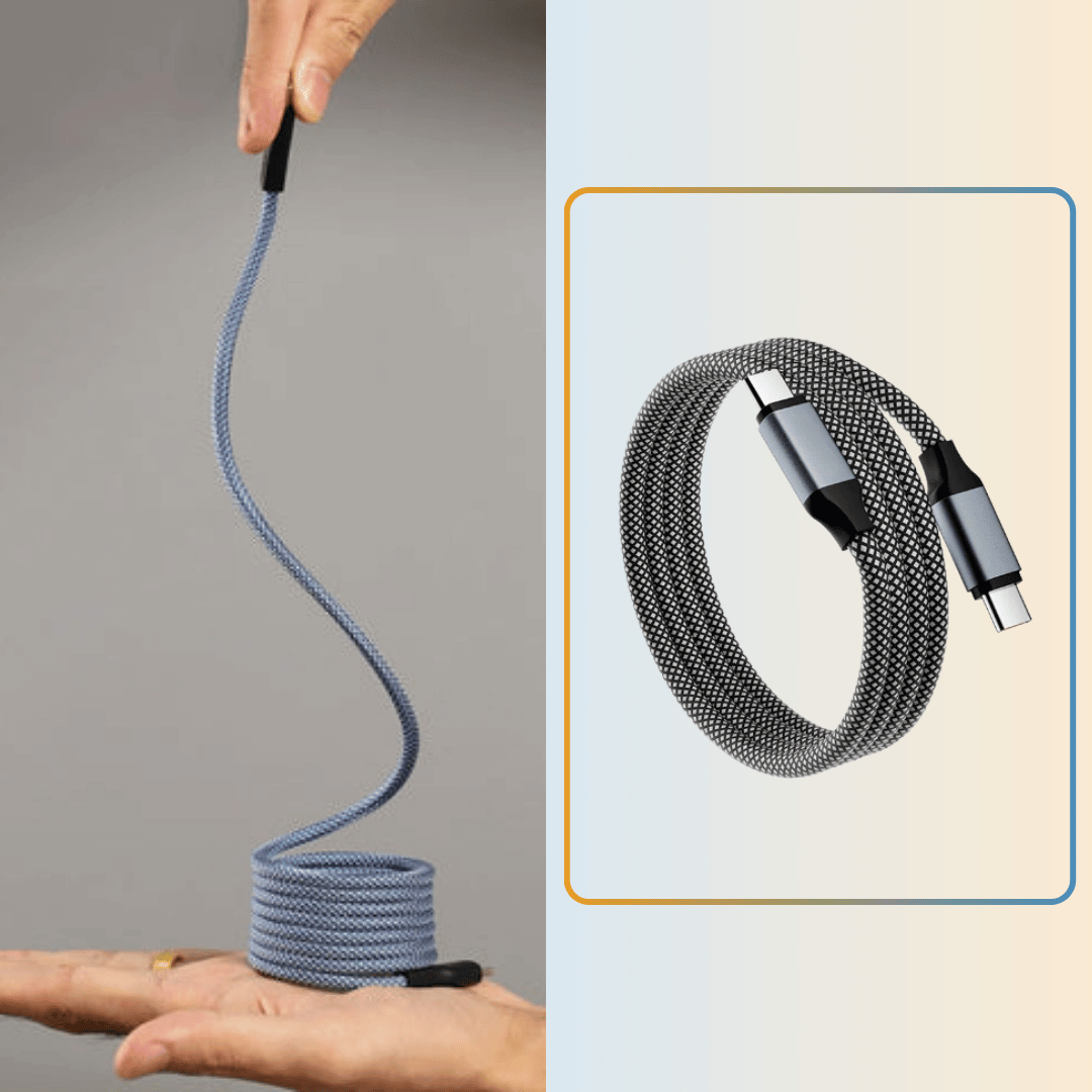 Omniwire magnetische georganiseerde oplaadkabel