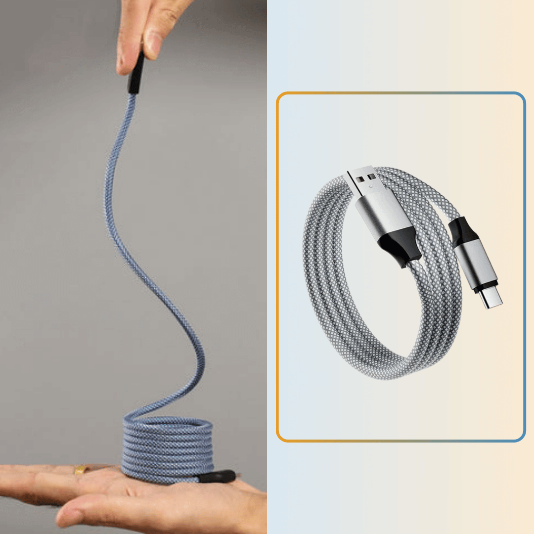 Omniwire magnetische georganiseerde oplaadkabel