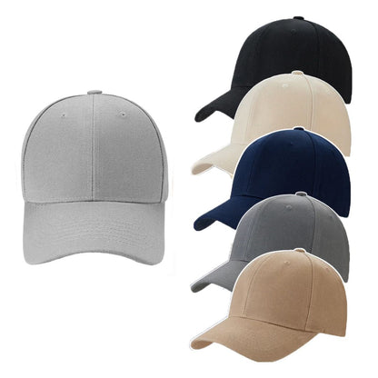 Unisex verstelbare effen baseballpet 38943-1