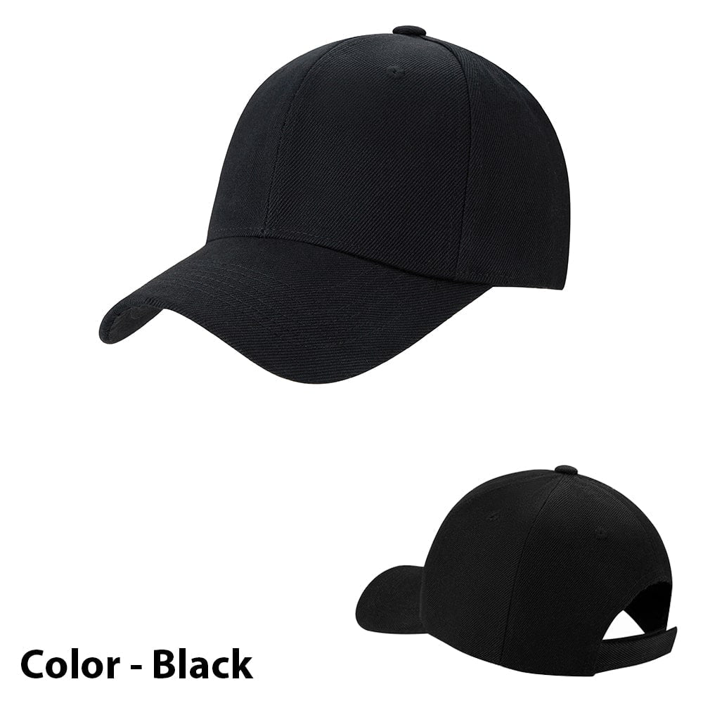 Unisex verstelbare effen baseballpet 38943-1