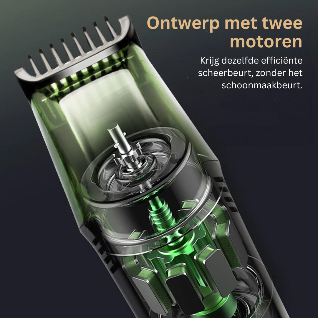 TrimMaster vacuüm baardtrimmer