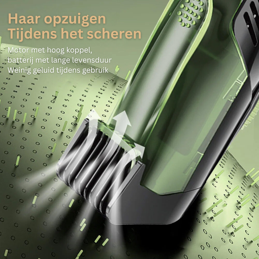 TrimMaster vacuüm baardtrimmer