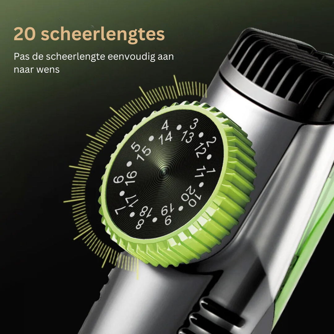 TrimMaster vacuüm baardtrimmer