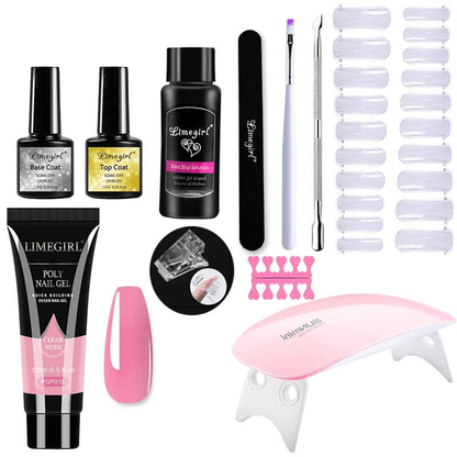 Polygelpro DIY Polygel Nagelset Met UV-Lamp