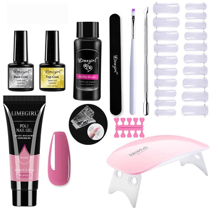 Polygelpro DIY Polygel Nagelset Met UV-Lamp
