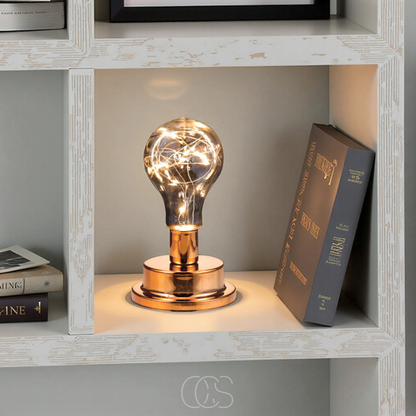 Tafellamp met Gloeilamp Design