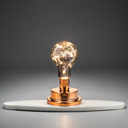 Tafellamp met Gloeilamp Design