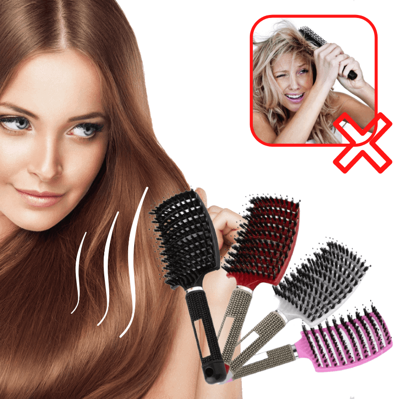 BristleBrush ontklittende haarborstel