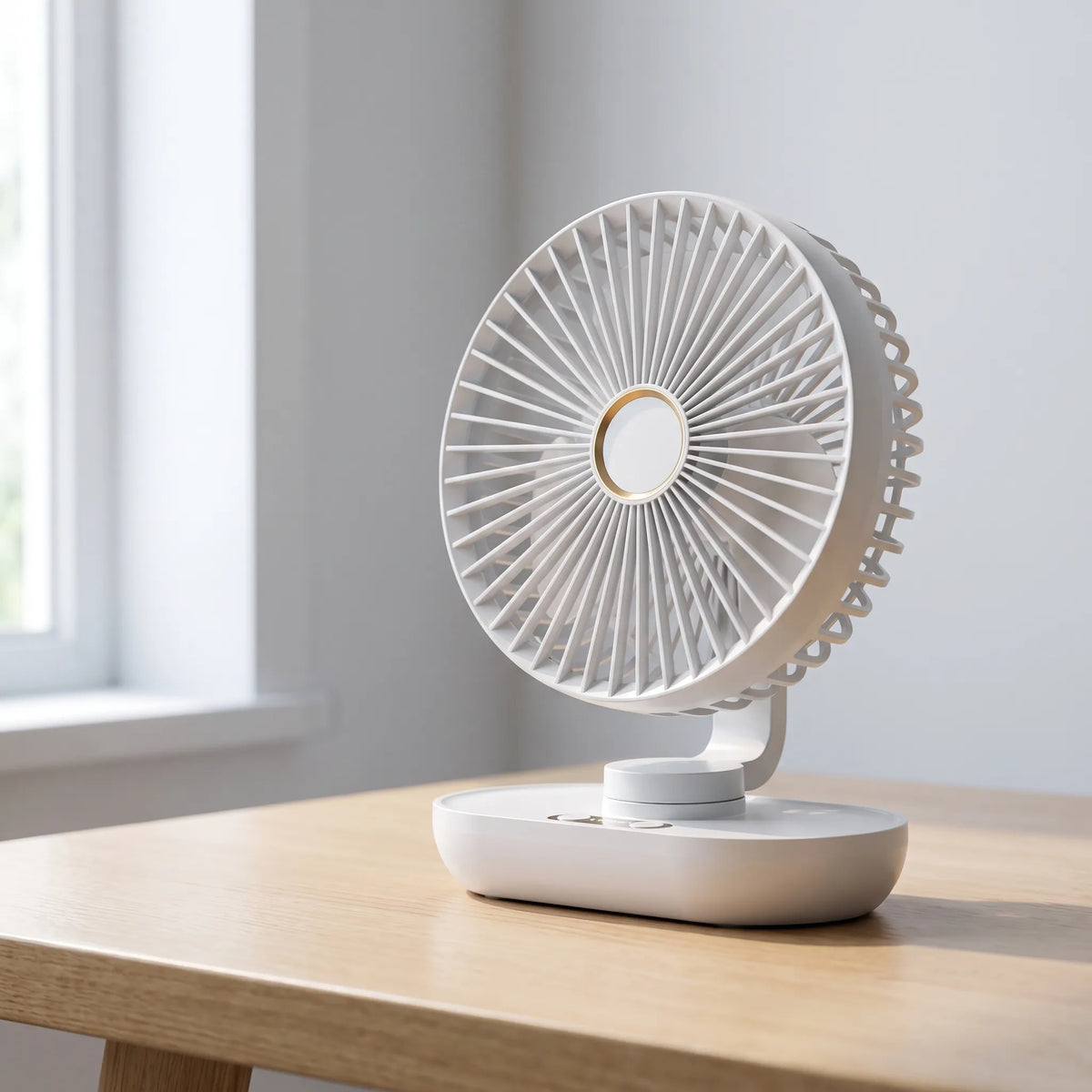 Oplaadbare Compacte Bureauventilator