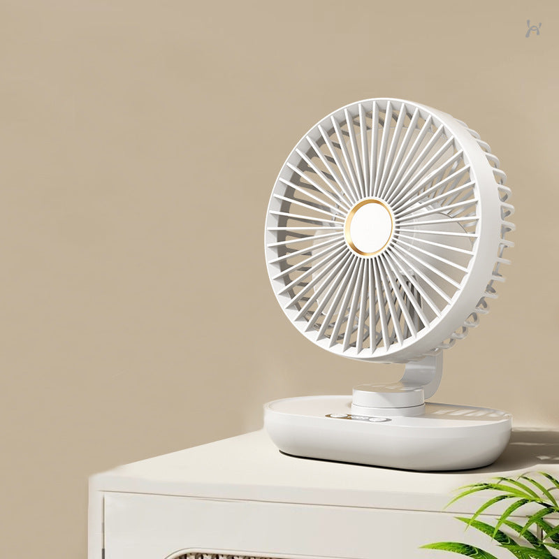 Oplaadbare Compacte Bureauventilator