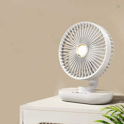 Oplaadbare Compacte Bureauventilator