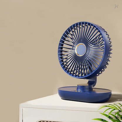 Oplaadbare Compacte Bureauventilator