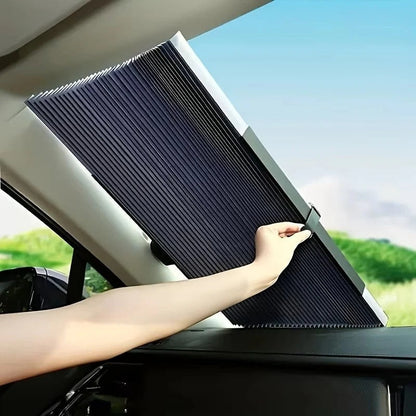 Oprolbaar Auto Verduisterend Zonnescherm