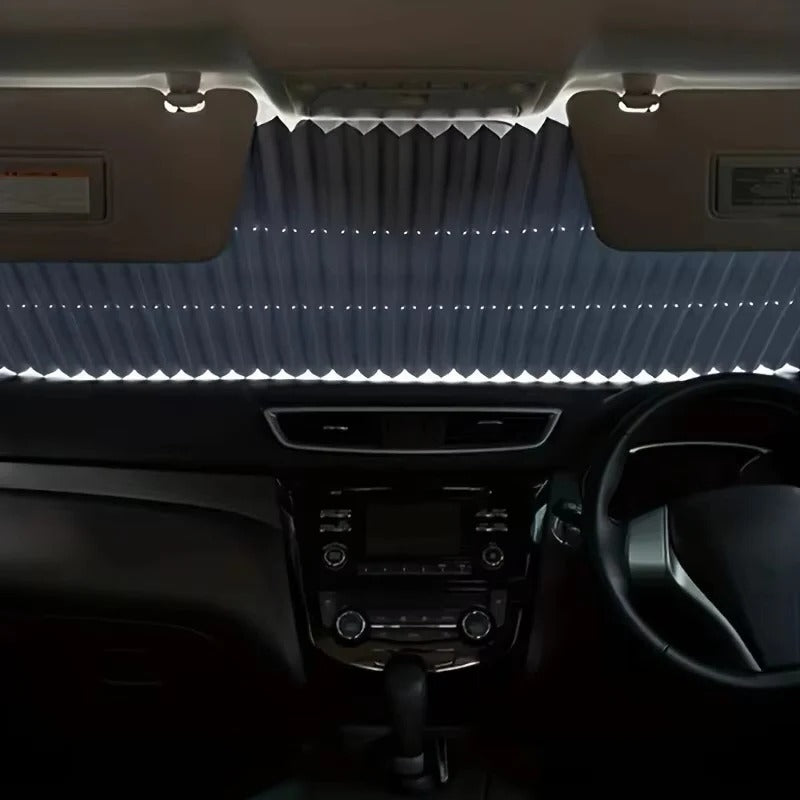Oprolbaar Auto Verduisterend Zonnescherm